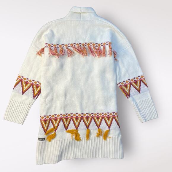 Matilda Jane Moments With You Gingersnap Tassel Cardigan Sweater Size M - Picture 3 of 6